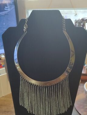 Chain Fringe Chocker